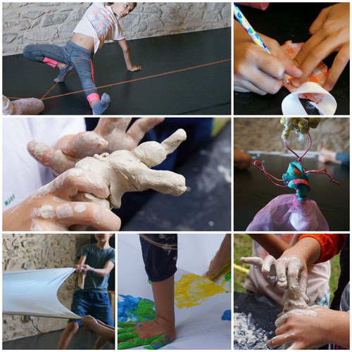 Stage Danse et Arts Plastiques en Juillet 2019- Atelier du Janin - Association Elan Alternatif